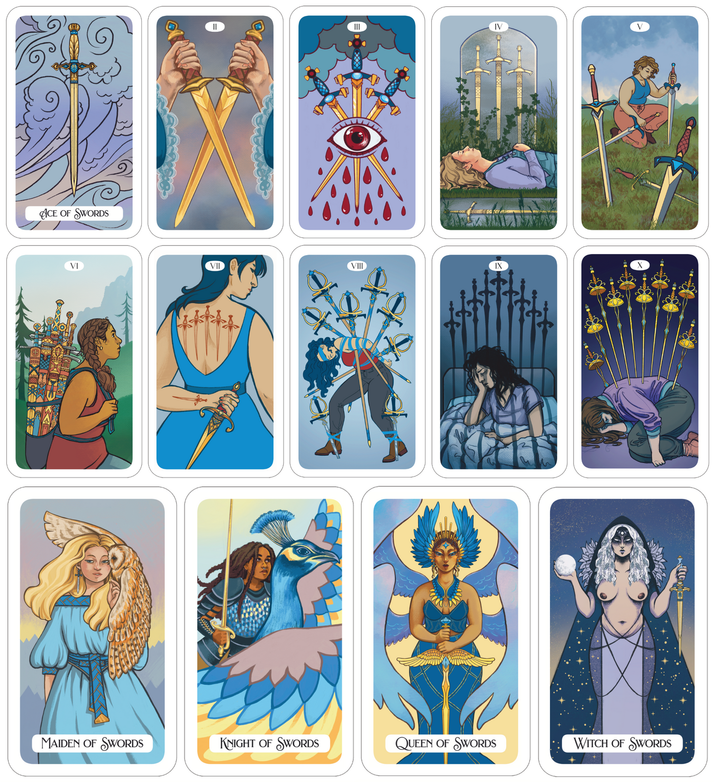 Sapphic Magic Tarot Deck