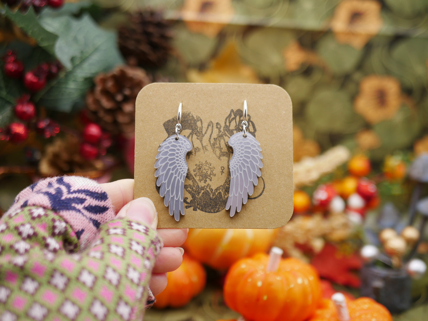 Silver Angel Wings